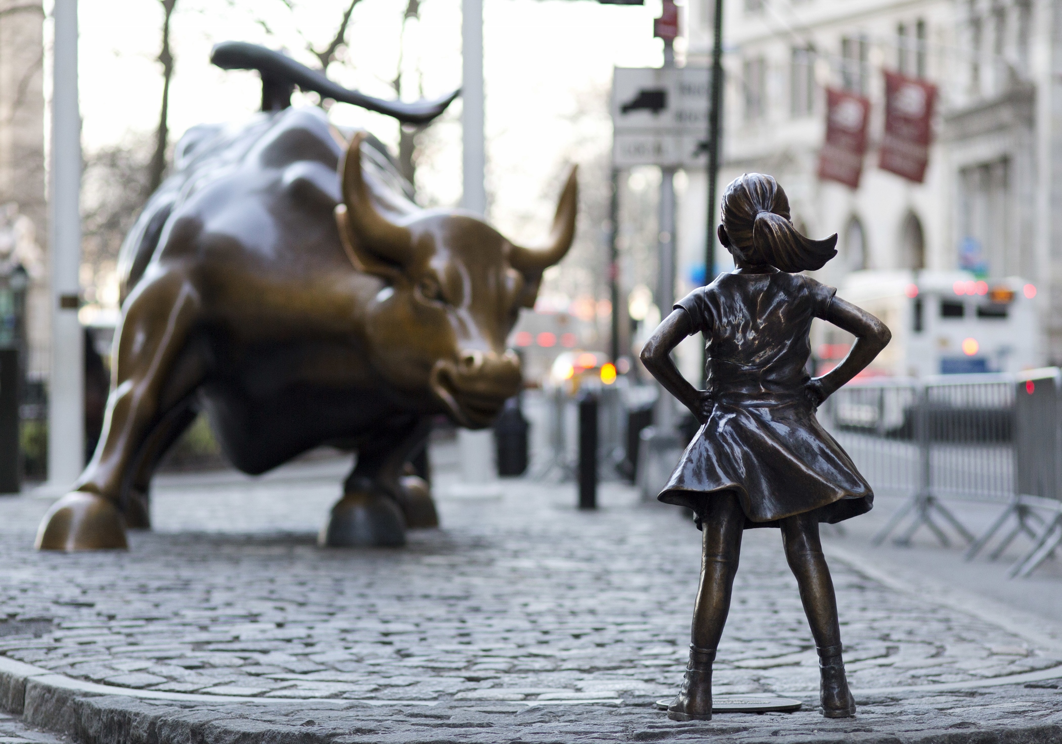 ‘Fearless Girl’ backers settle $5 million gender discrimination lawsuit