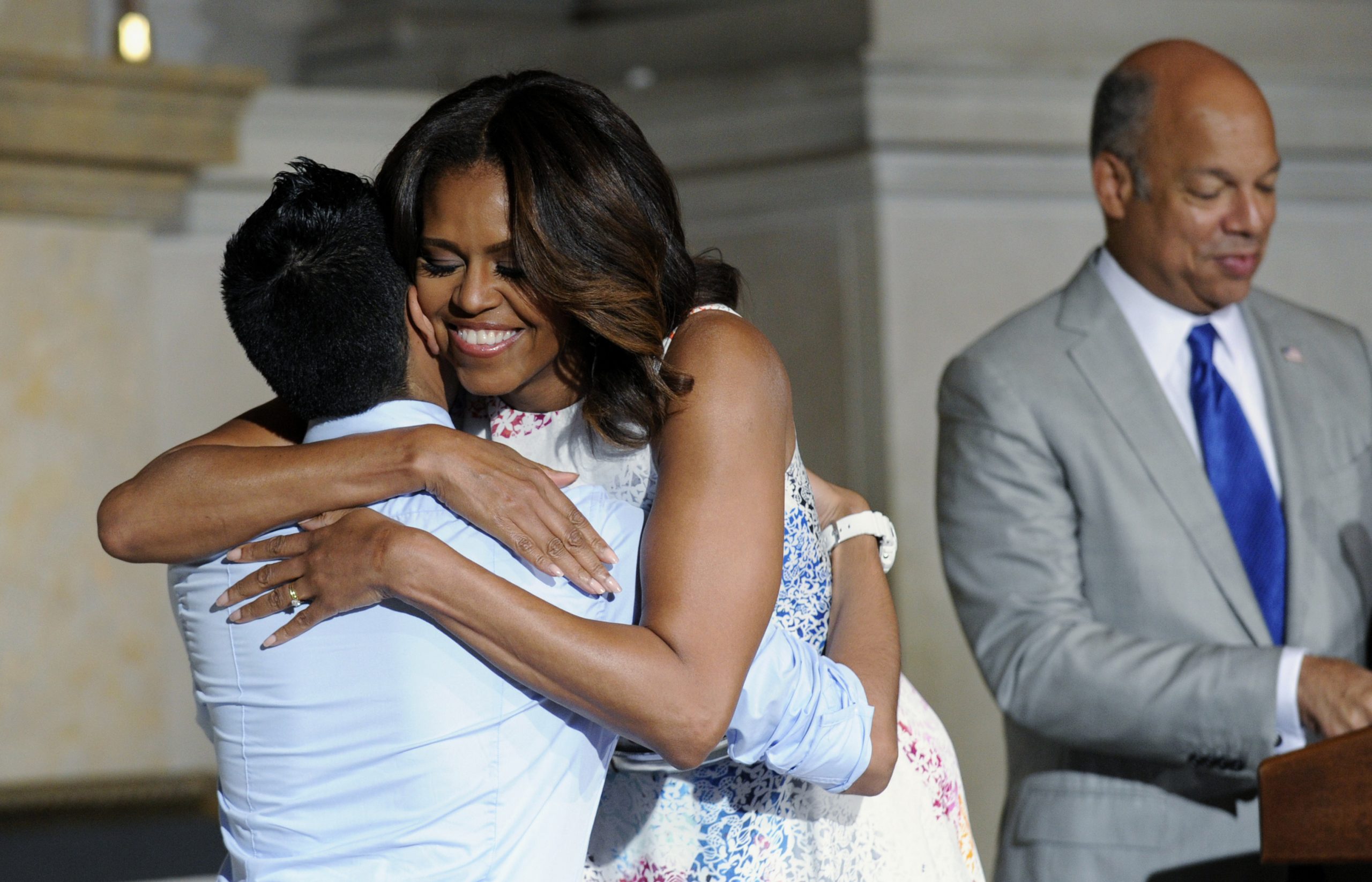 First lady makes pitch for immigration overhaul