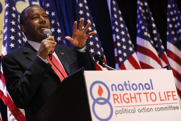 BenÂ Carson's comments about government overreach came in reaction to the Supreme Court's recent decision upholding Obamacare subsidies for federal exchange customers. (AP Photo)Â 