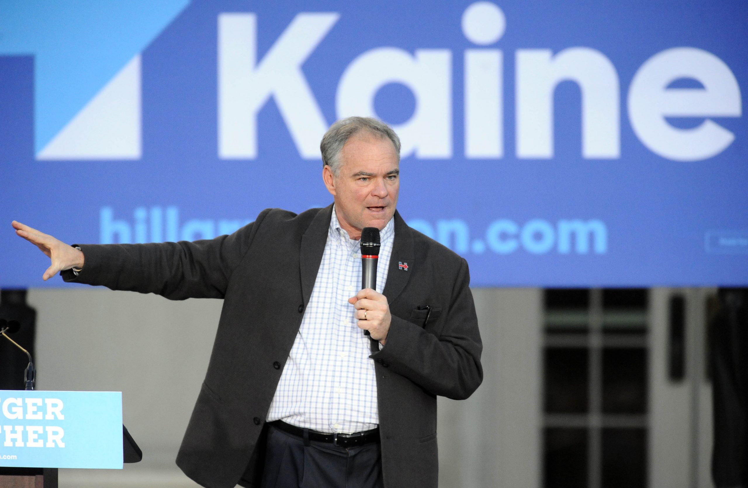 Kaine: Clinton sees Catholicism ‘as a plus’