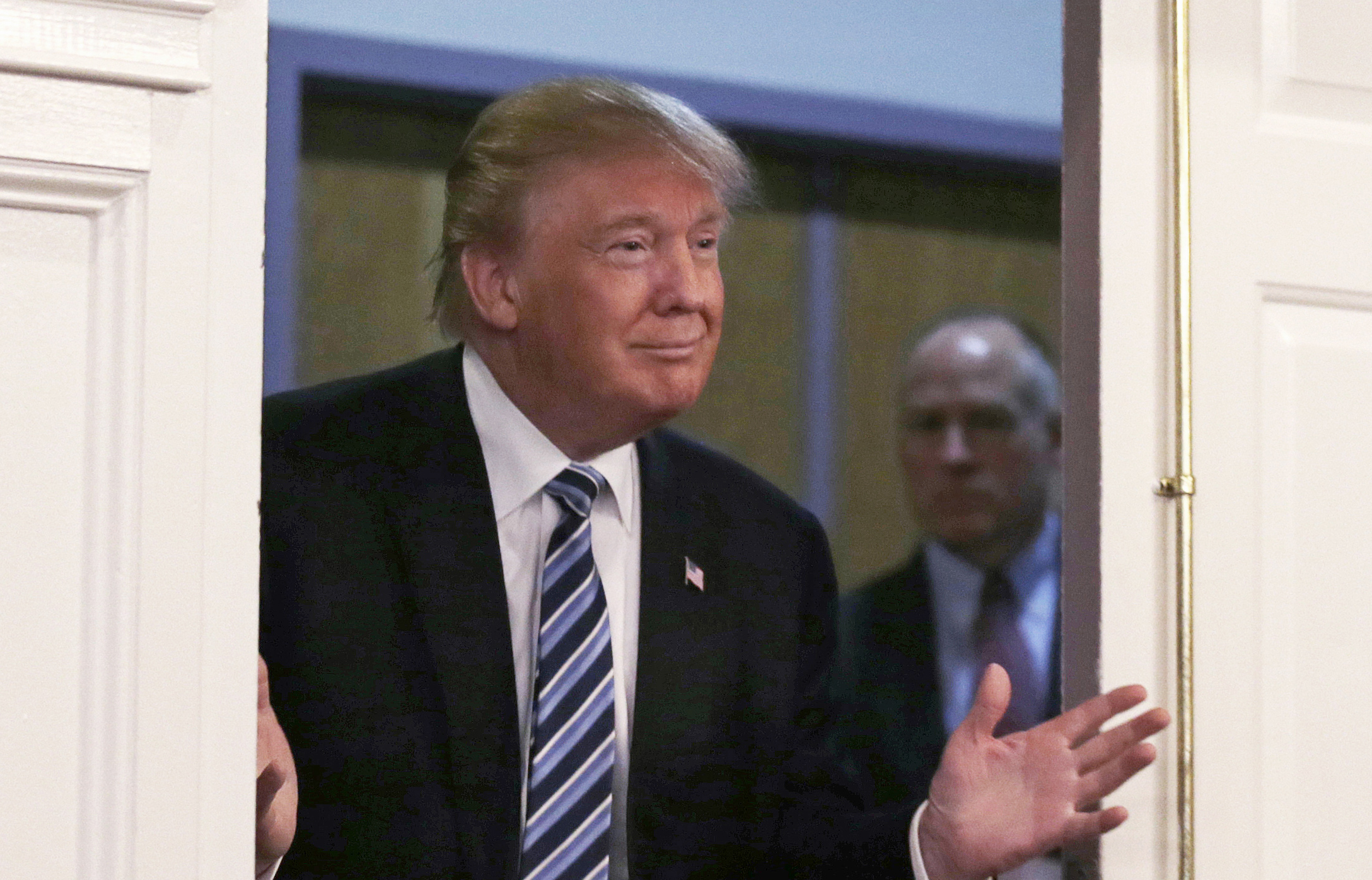 Trump to N.H. voters: ‘I could be on a beach somewhere’