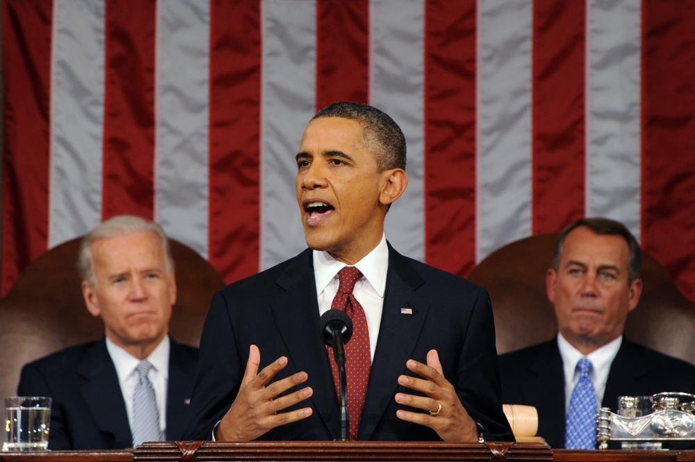Obama’s State of the Union sounds campaign message