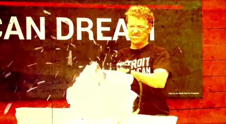Paul released a humorous video on YouTube Tuesday detailing his plan to kill the tax code-