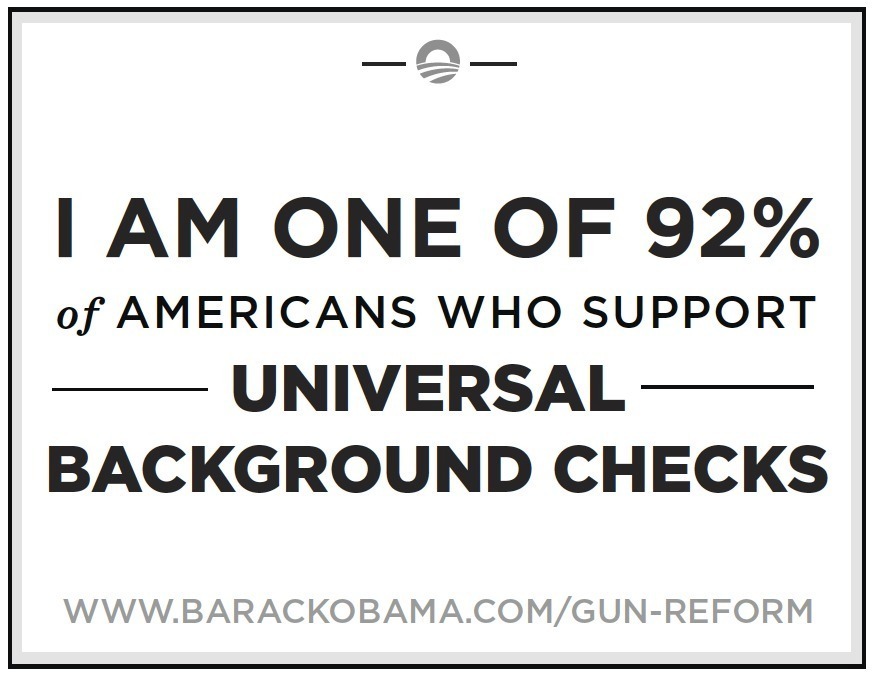 Obama: Replace your Facebook profile picture with my gun control sign