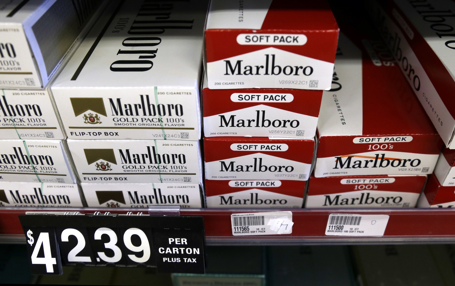 Cigarette smuggling surges as taxes near prohibitive levels