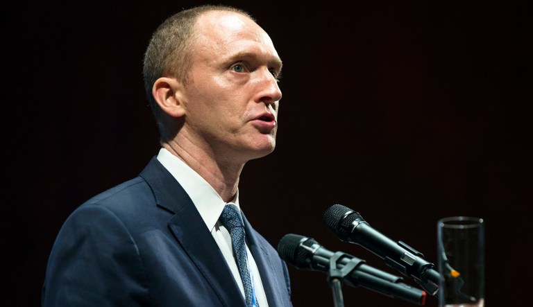 Manhattan energy businessman Carter Page is one of several individuals who figure in to several ongoing investigations into Russian meddling in the 2016 elections. (AP Photo/Pavel Golovkin, File)