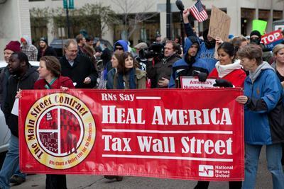 Occupy DC movement increasingly influenced by unions