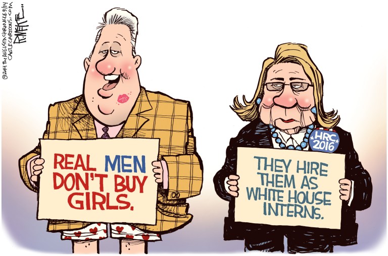 Editorial cartoons: Don’t buy girls