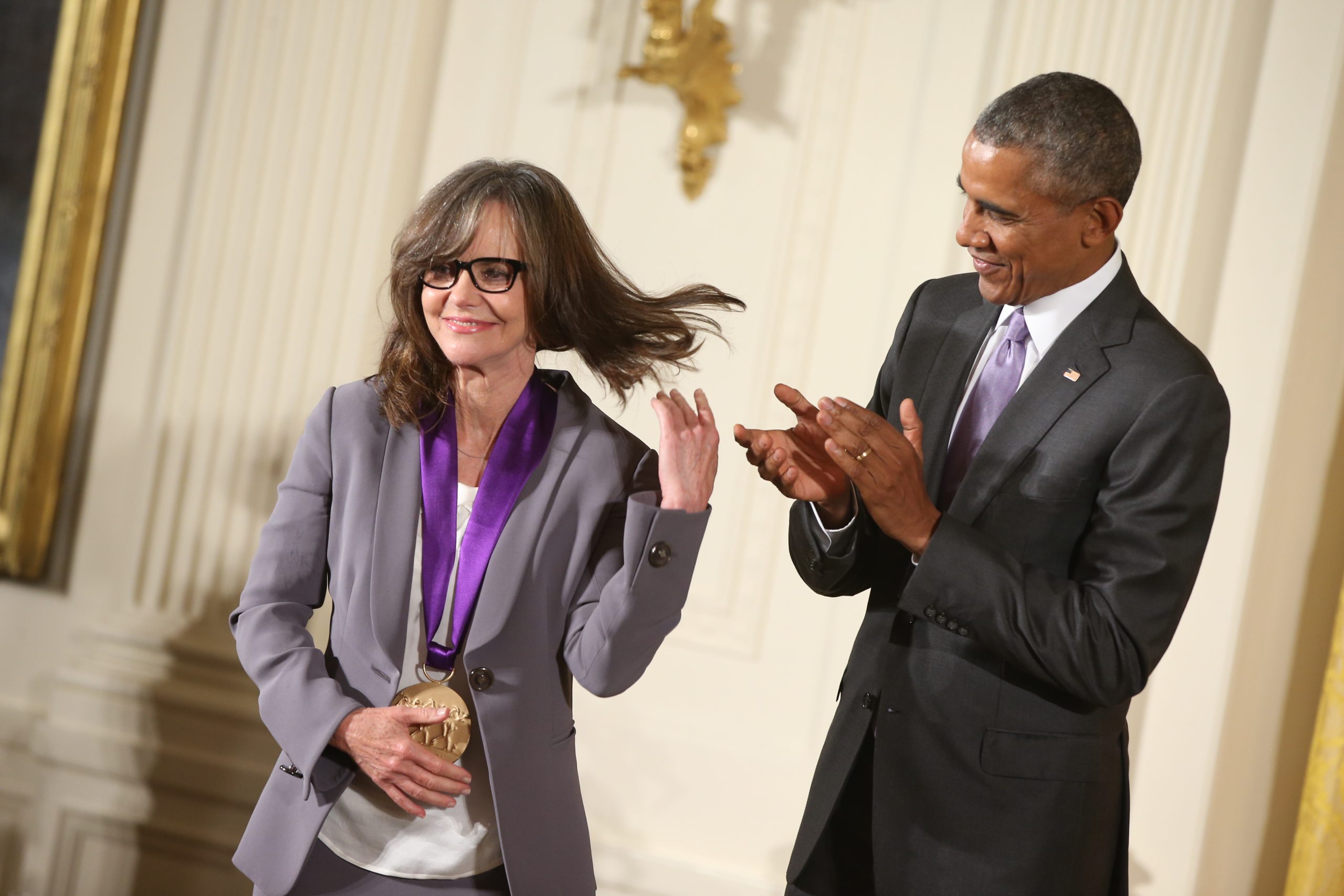 ‘Sort of my crew’: Obama honors writers and scientists