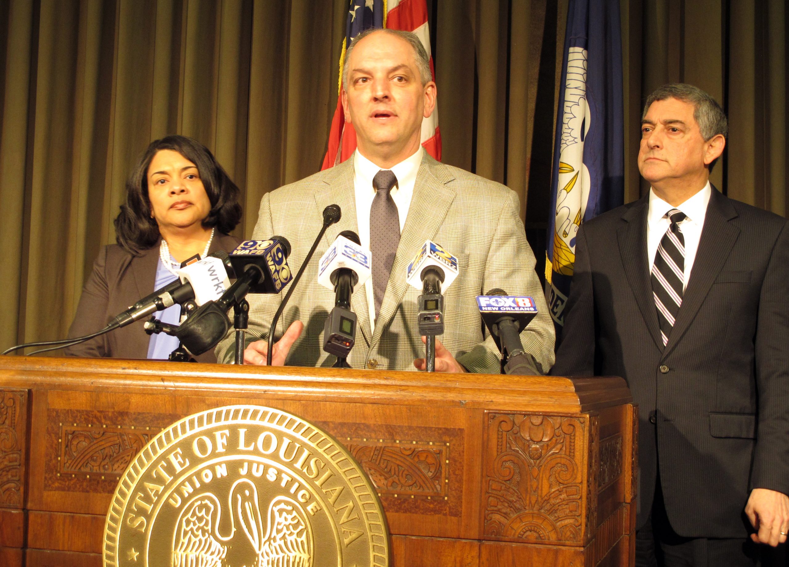Louisiana Gov: No college football if there’s no tax hike