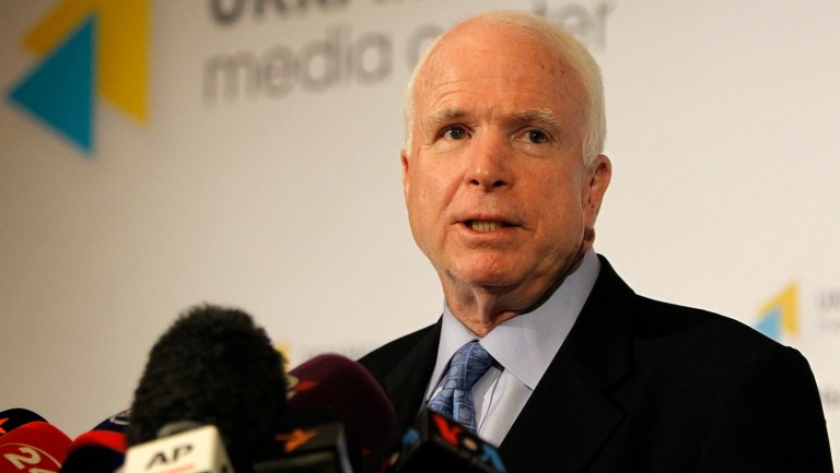 McCain said that 