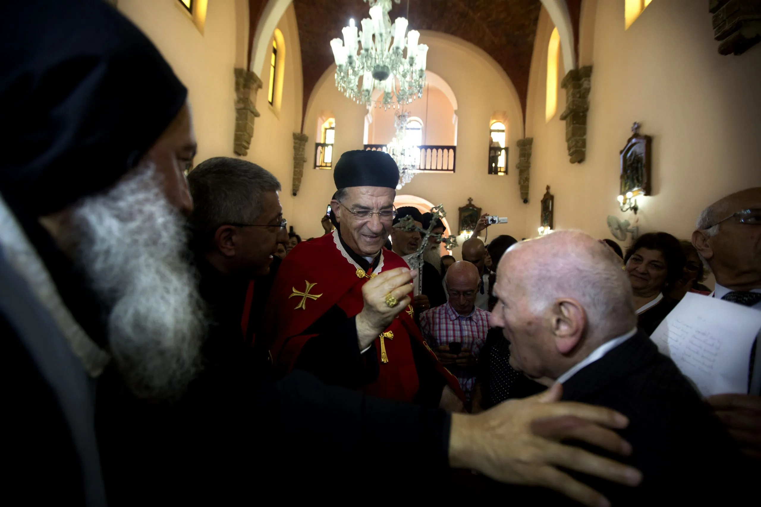 Cardinal is first top Lebanese cleric in Israel