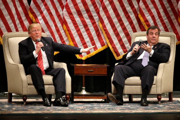 Christie skips slain N.J. trooper’s funeral to campaign for Trump