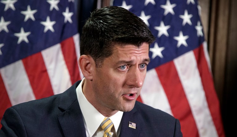 House Speaker Ryan has called for increased regulation rather than new legislation to ban 