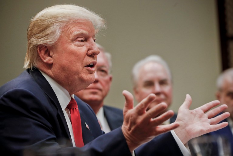 President Trump's budget will also call for a $54 billion increase in defense spending. (AP Photo/Pablo Martinez Monsivais)