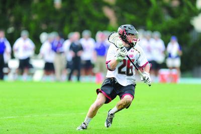 Photo courtesy of Maryland AthleticsMaryland midfielder John Haus was named All-ACC this year and will face his brother Will in the NCAA semifinals this weekend.