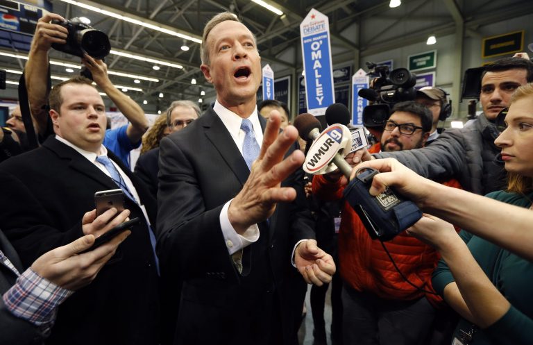 Martin O'Malley said Saturday that the 