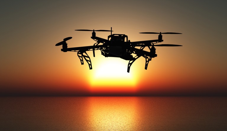 The drone is manufactured by Vantage Robotics and can fly up to 30 miles per hour, according to the company's website. (iStock by Getty Images)
