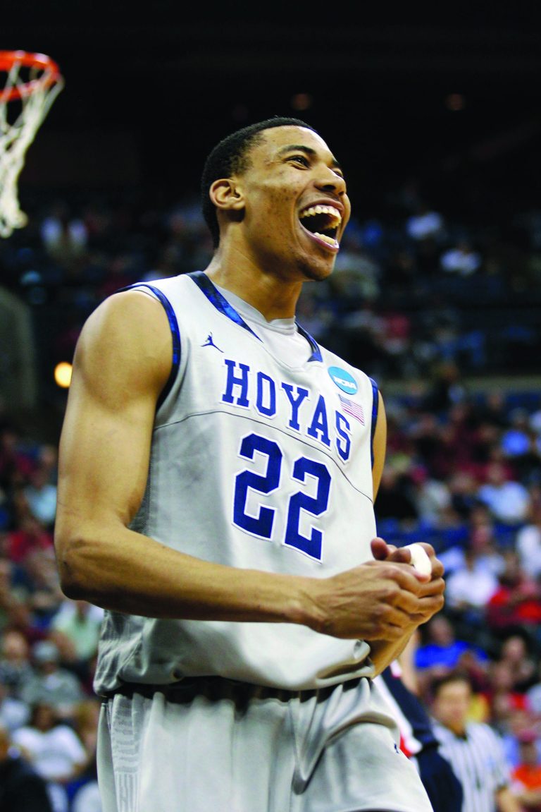 Rob Carr/Getty Images
Georgetown Hoyas forward Otto Porter has been out with a concussion, but is back at practice.
