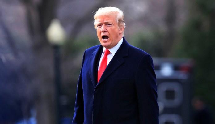 Responding to a report which said that several lawmakers asked a psychiatrist about President Trump's mental health, he tweeted on Saturday: "I went from VERY successful businessman ....to President of the United States (on my first try). I think that would qualify as not smart, but genius....and a very stable genius at that!" (AP Photo/Manuel Balce Ceneta)