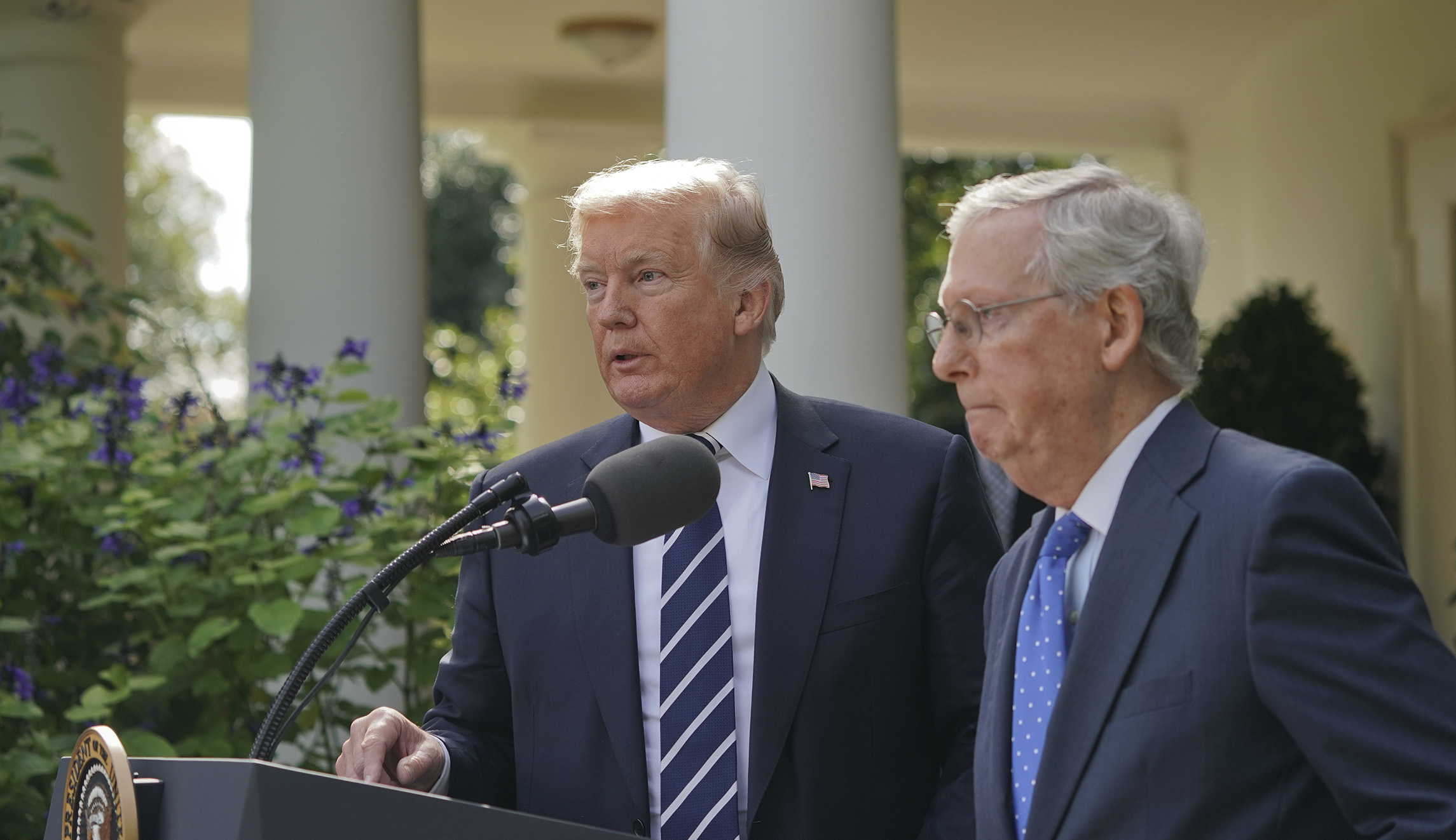 Mitch McConnell warns Trump that Steve Bannon threatens their agenda