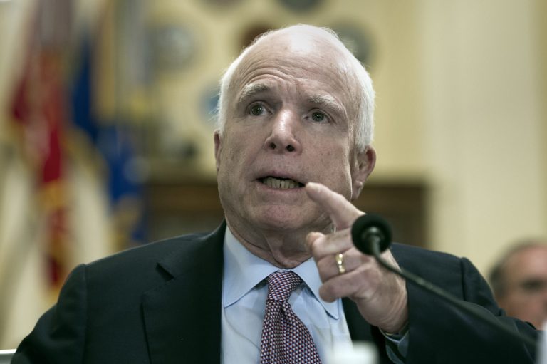 Sen. John McCain accused Russia of engaging in 