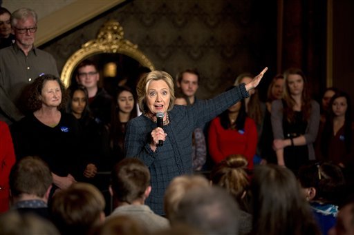 Clinton had trouble saying ‘I and me’ on the campaign trail