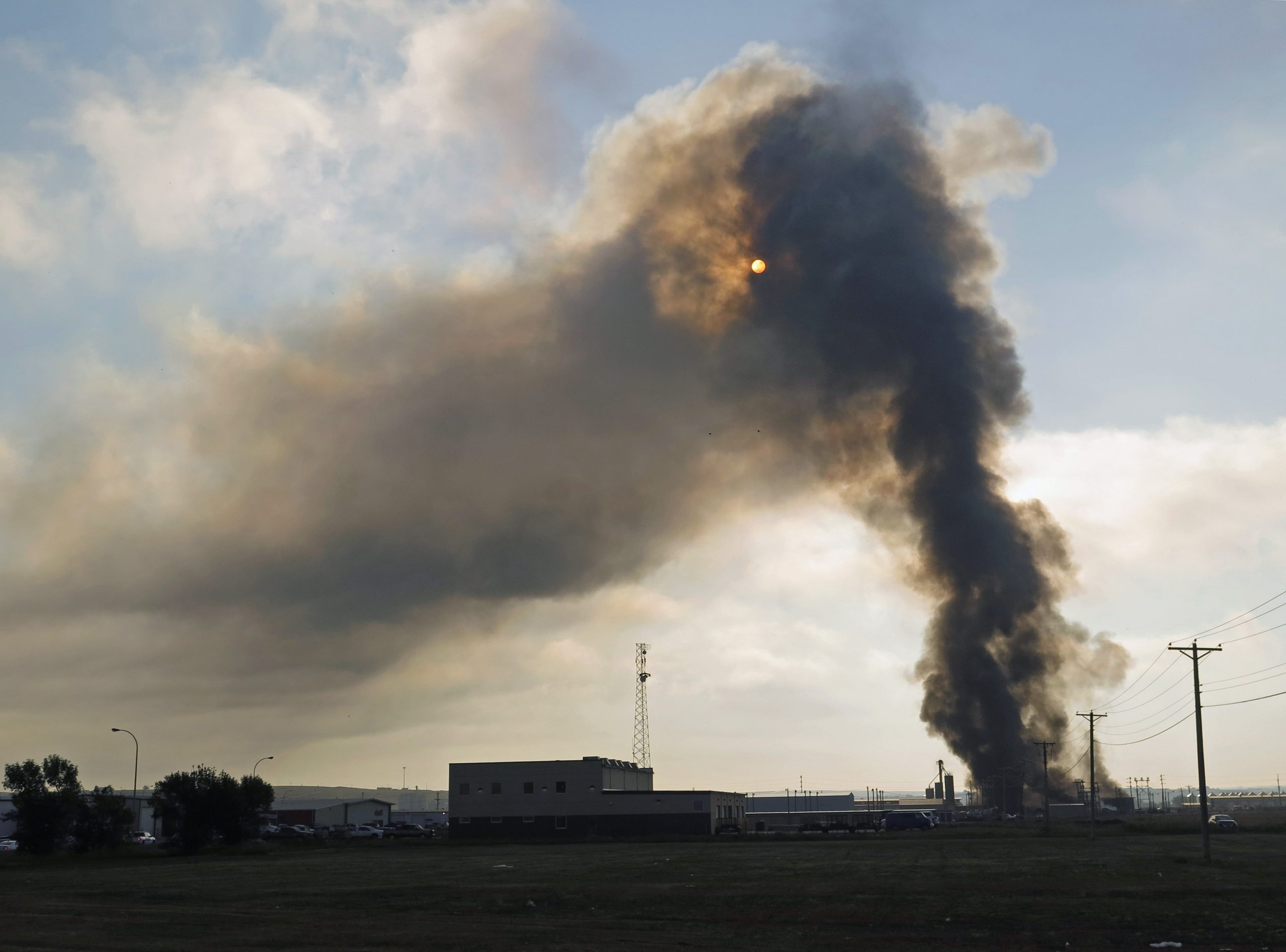 Cause of fire at Williston company unknown