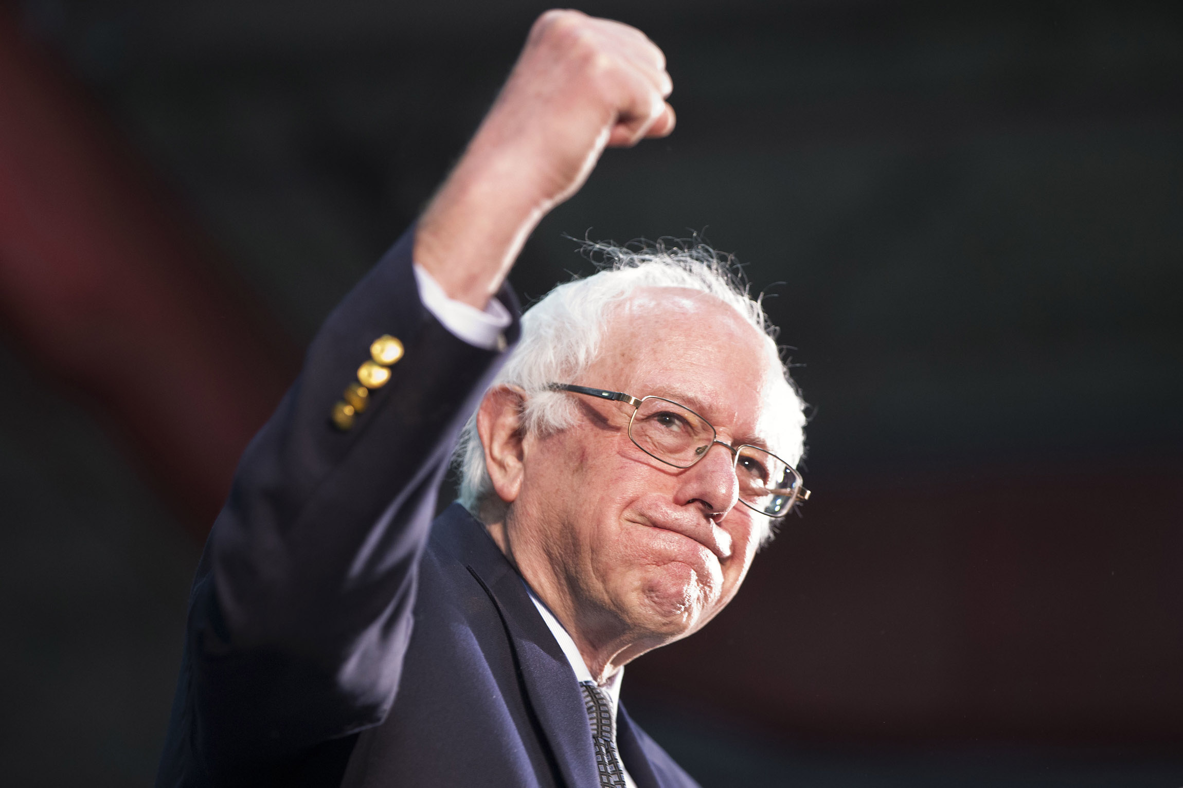 Sanders passes $40 million February fundraising goal