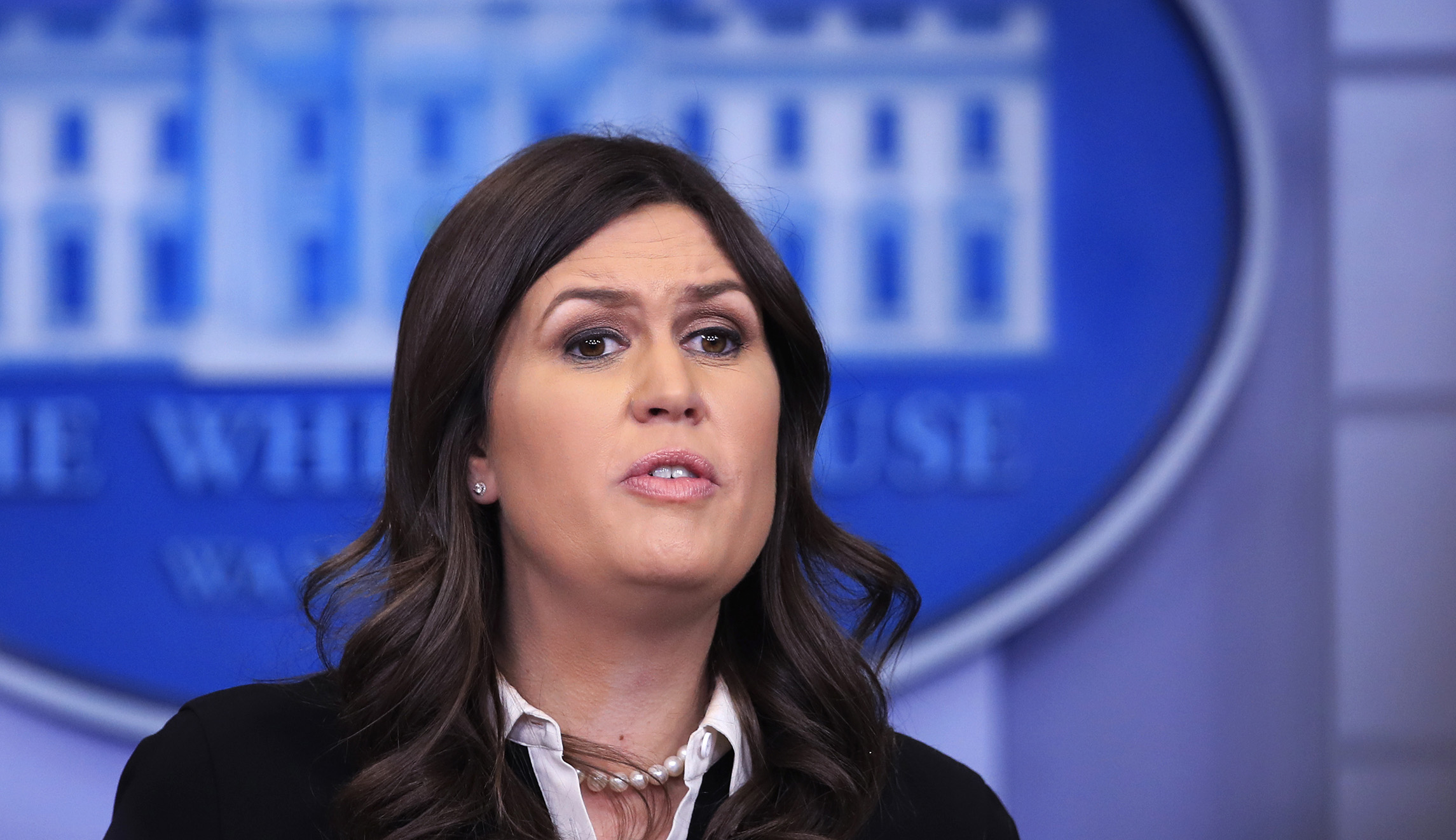 Sarah Sanders tweet-shames vulnerable Democrats on impending government shutdown