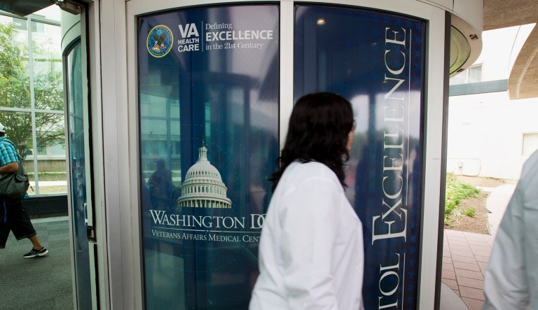 Brian Hawkins was the head of the VA Medical Center in Washington, D.C. (AP Photo/Jose Luis Magana)