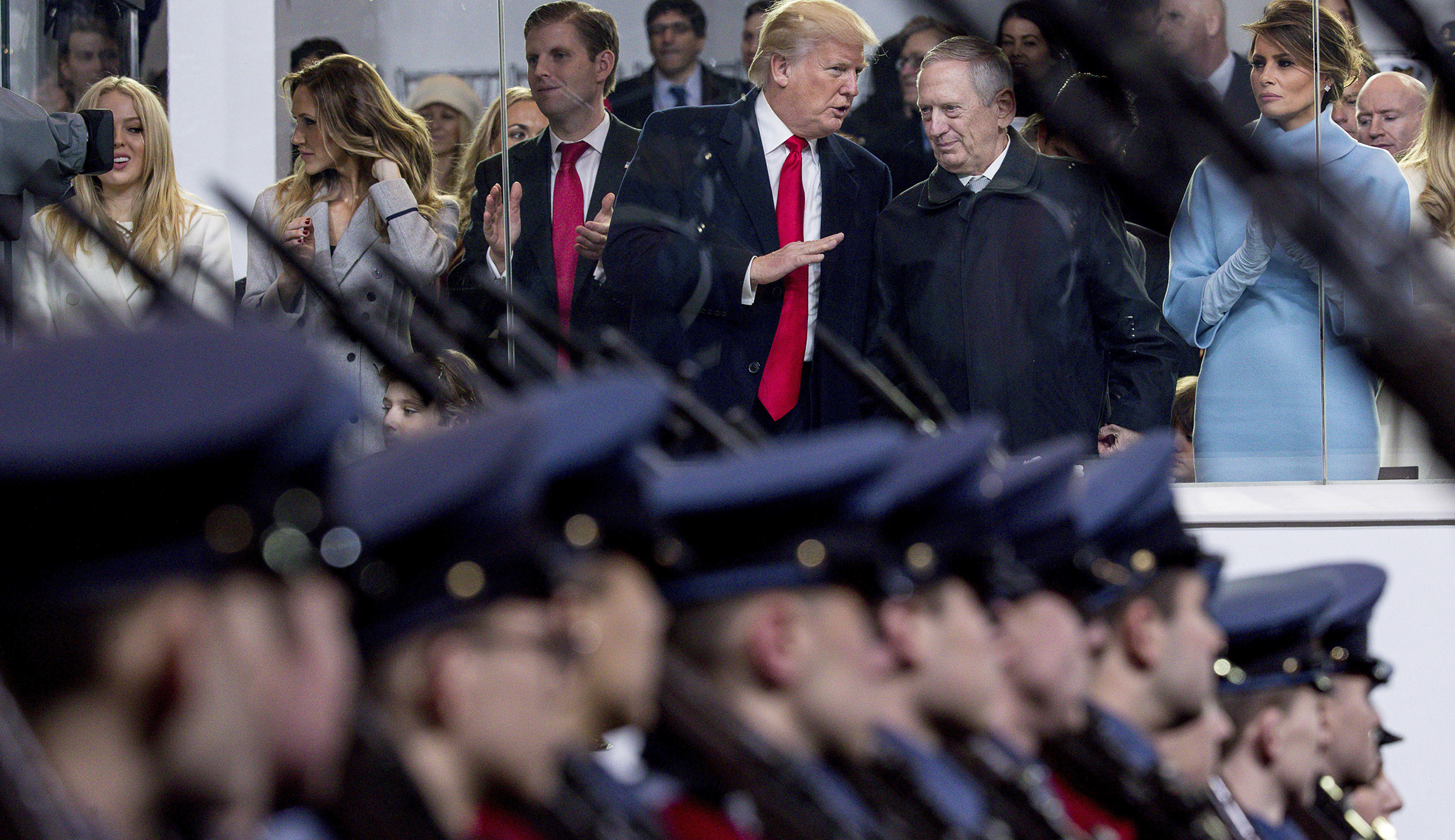 Democratic senators want Jim Mattis to tell them how much Trump’s military parade could cost