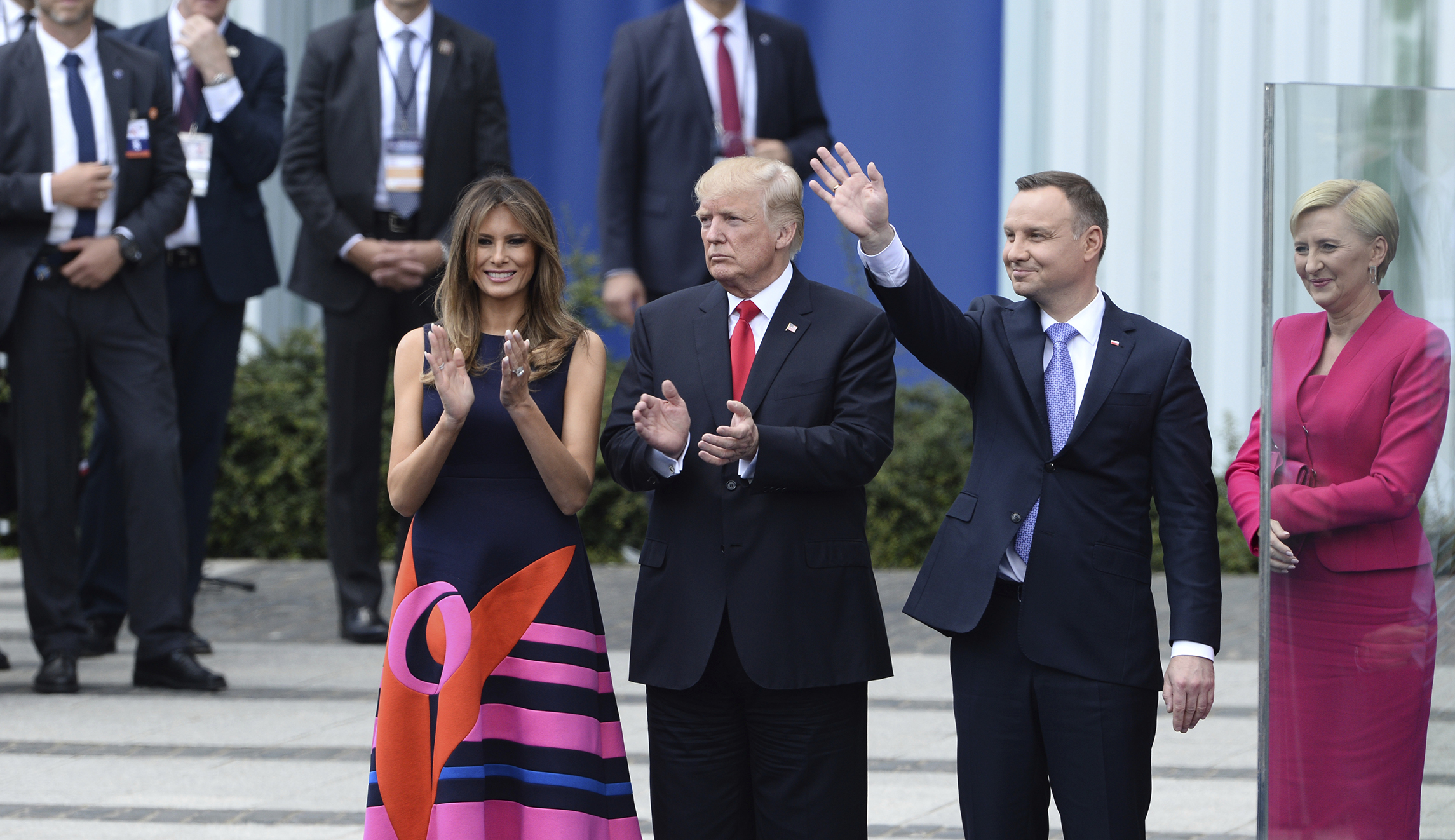 No, Trump wasn’t quite snubbed in Poland. Grow up.