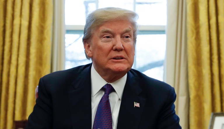 President Trump said Tuesday that he's 