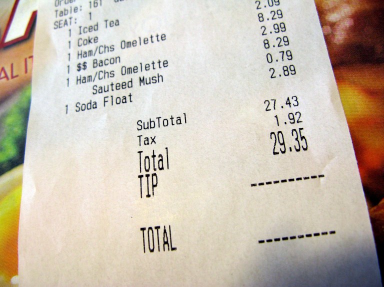 The Internal Revenue Service has proposed a new rule to collect more tax money from servers. (Thinkstock)