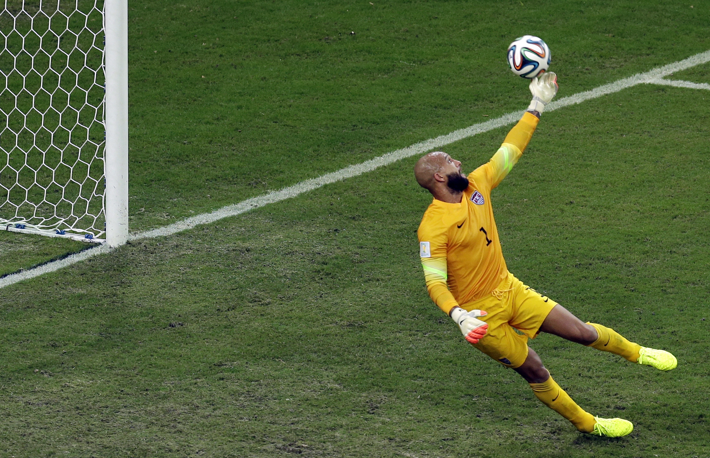 US counting on Tim Howard in goal against Germany