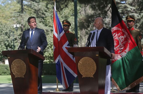 Britain’s Cameron on surprise visit to Afghanistan