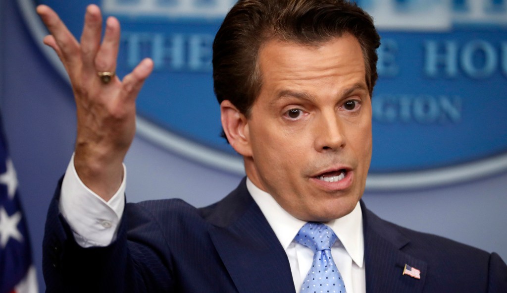 Anthony Scaramucci’s Sunday debut shows challenges that await