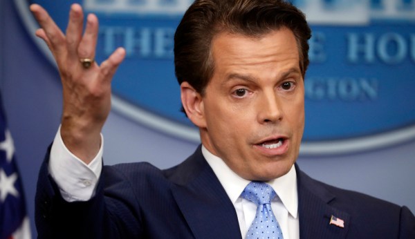 Anthony Scaramucci’s Sunday debut shows challenges that await