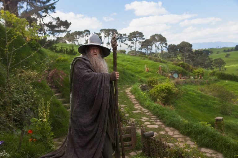   FILE - This film image released by Warner Bros., shows Ian McKellen as Gandalf in a scene from the fantasy adventure 