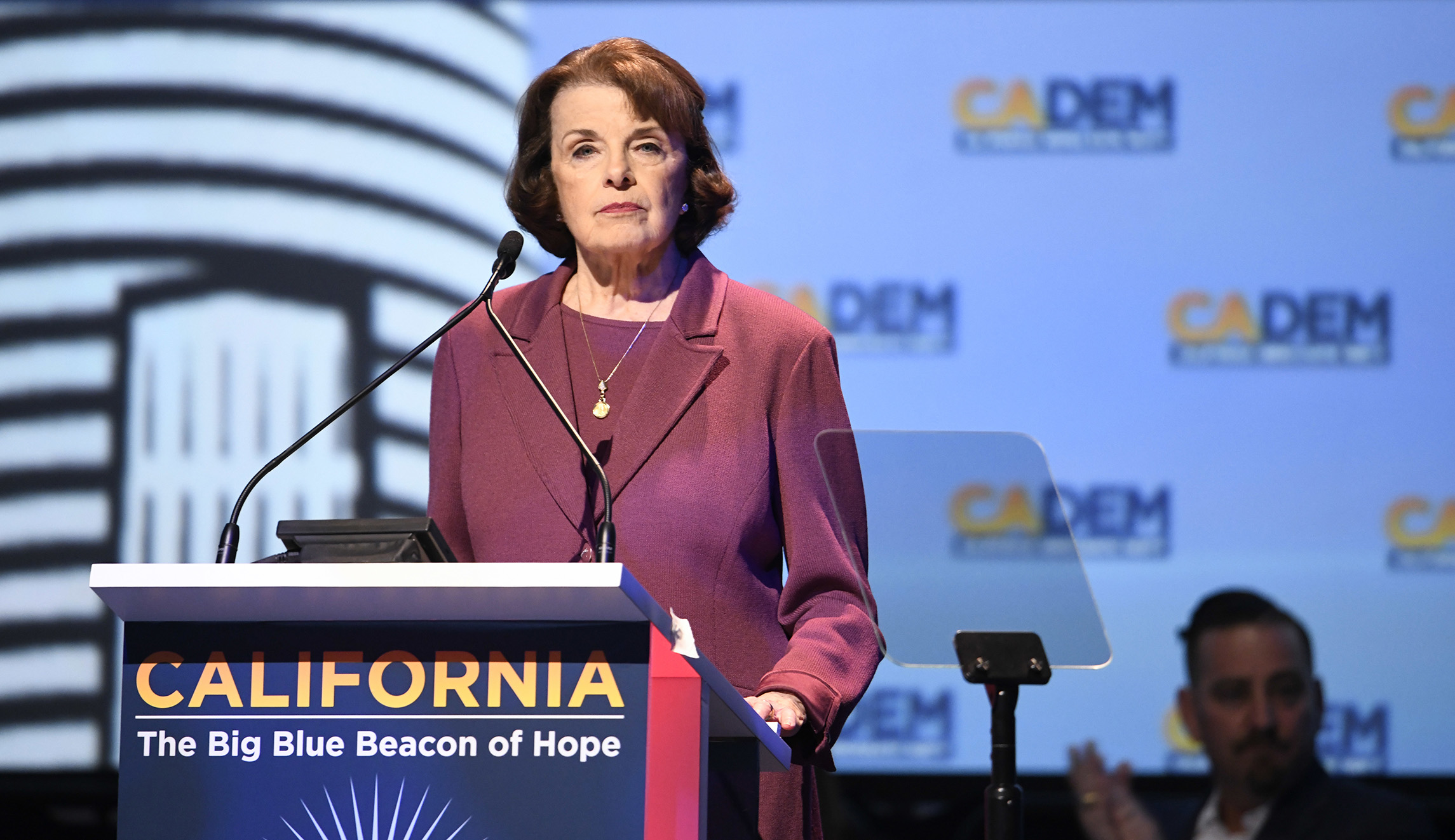 Still the front-runner, Dianne Feinstein moves on from California Democratic Party’s snub