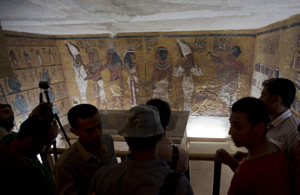 Egypt opens replica of King Tut’s tomb