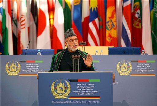 U.S. commits to another dozen years of financial aid to Afghanistan at Bonn