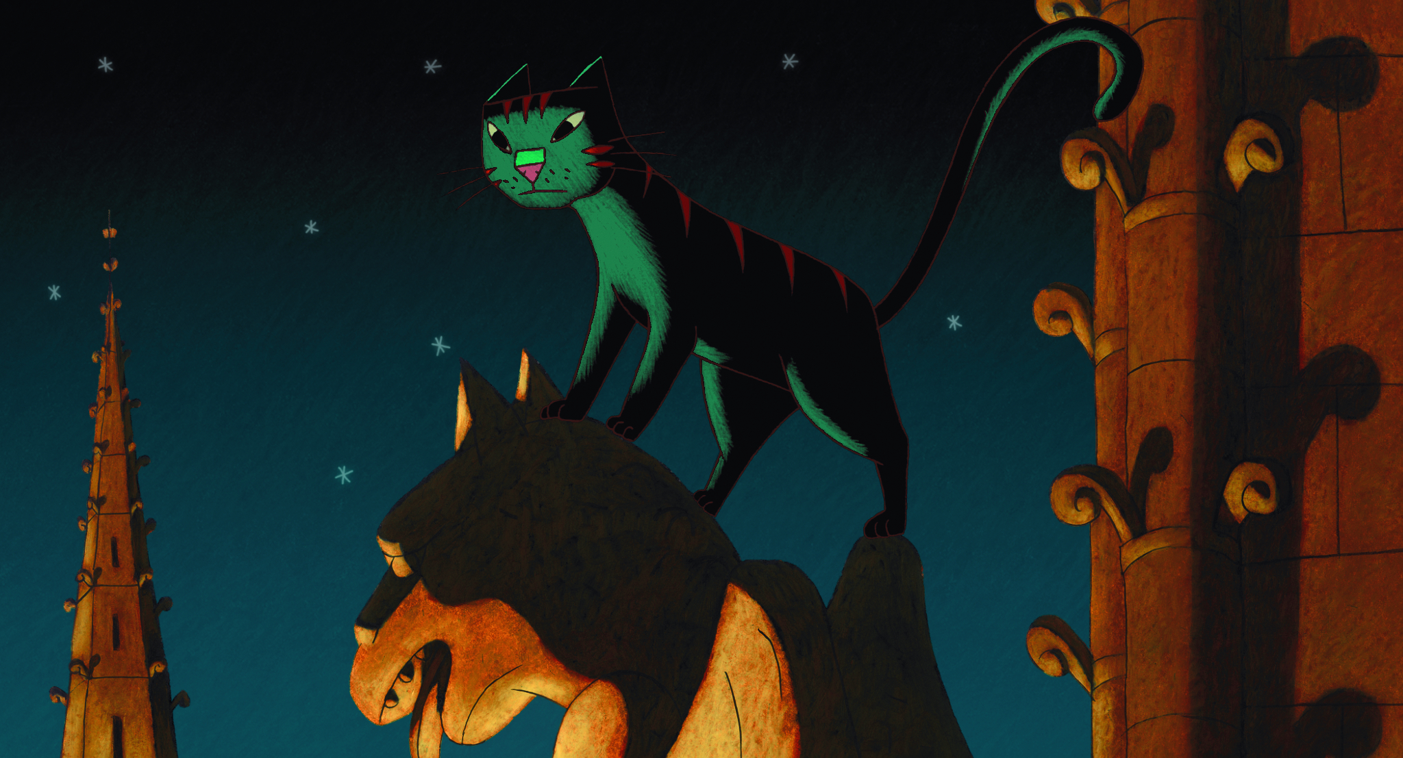 A film noir for small fry