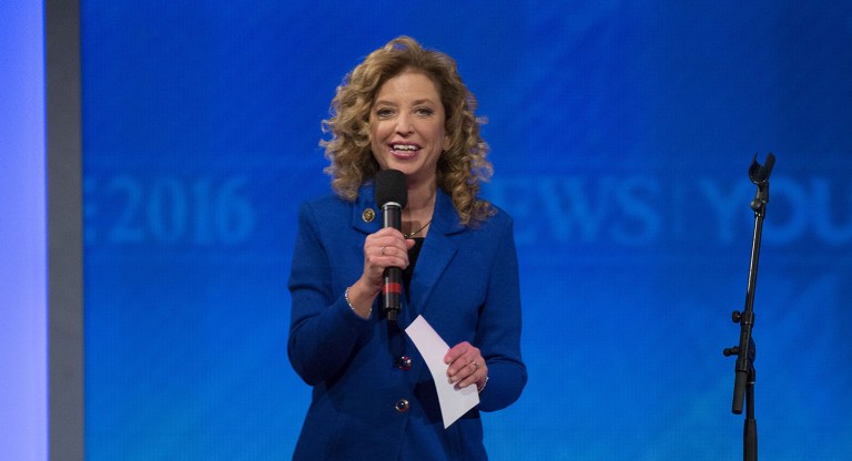 Debbie Wasserman Schultz had already lost a speaking slot at the convention and her removal from the presiding role is unprecedented. (Andrew Harrer/Bloomberg)