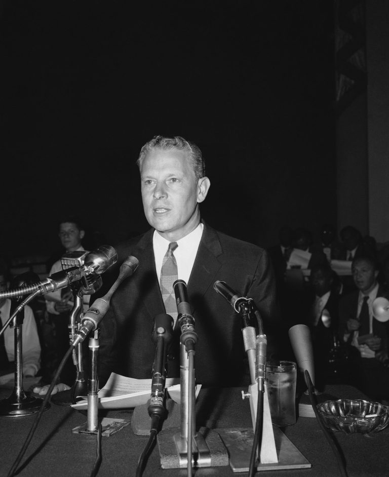 The 1953 Senate group included Albert Gore Sr., above; John Kennedy and Prescott Bush, whose families remain involved in politics.(Photo: AP file)
