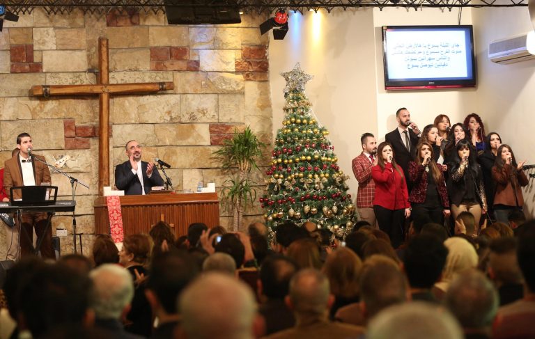 Eighty-two percent said it was important to protect the religious liberties of Christians, compared to 61 percent who said the same for Muslims. (AP Photo/Karim Kadim)