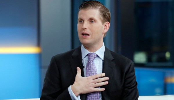 Eric Trump: Everyone in my family has been mailed white powder