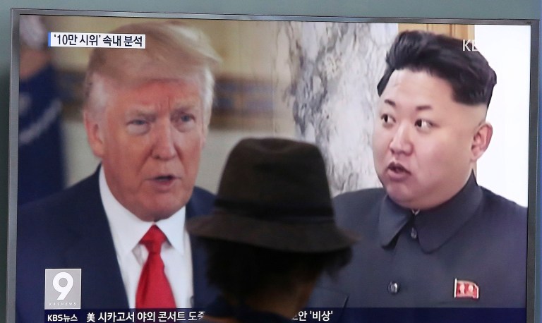 North Korean leader Kim Jong Un had previously called President Trump a 