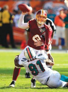 Redskins-Dolphins report card